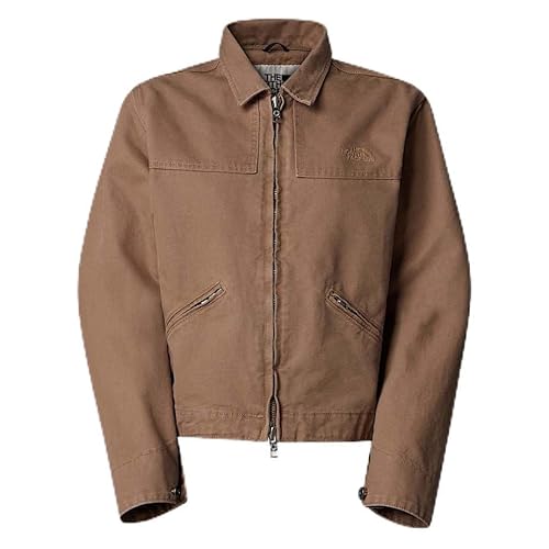 THE NORTH FACE NF0A8B996IH W CEDAR CANVAS WORK JACKET Jacket Damen Latte Größe L von THE NORTH FACE