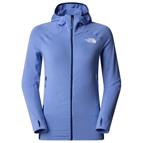 THE NORTH FACE NF0A8BSZ9W9 W Bolt Polartec Hoodie Sweatshirt Damen Virtual Blue/Estate Blu Größe M von THE NORTH FACE