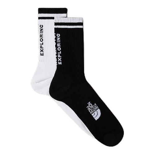 THE NORTH FACE NF0A8CMPKY4 EVERYDAY CREW SOCK NSE - 2P Socks Herren TNF BLACK/TNF WHITE Größe M THE NORTH FACE NF0A8CMPKY4 EVERYDAY CREW SOCK NSE - 2P Socks Herren TNF BLACK/TNF WHITE Größe M von THE NORTH FACE