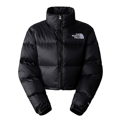 THE NORTH FACE Nuptse kurze Jacke, Tnf Black/Tnf Schwarz, XXL von THE NORTH FACE