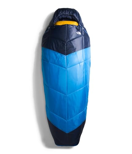 THE NORTH FACE One Bag 5F / -15C 3-in-1 Isolierter Campingschlafsack, Super Sonic Blue/Arrowwood Yellow-NPF, Regular von THE NORTH FACE