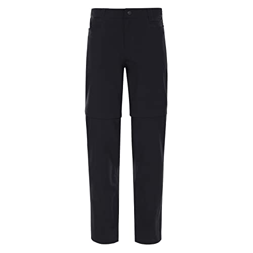 THE NORTH FACE - Resolve Convertible Wanderhose Damen - Zip-Off Trekkinghose, Schwarz, Größe 34 von THE NORTH FACE