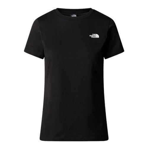 THE NORTH FACE S/S Simple Dome Damen T-Shirt, TNF Black, S von THE NORTH FACE