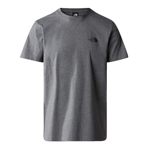 THE NORTH FACE Simple Dome T-Shirt TNF Medium Grey Heather S von THE NORTH FACE