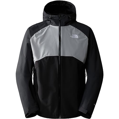 THE NORTH FACE Stratos Jacke Tnf Black/Mldgry/Astgry L von THE NORTH FACE