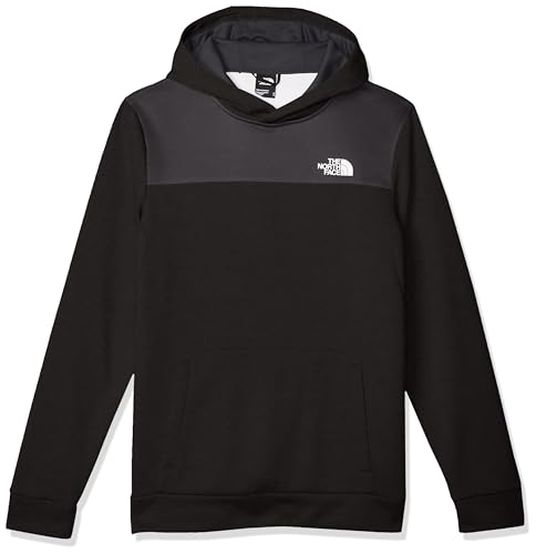 THE NORTH FACE NF0A7ZA8KT0 M Reaxion Fleece P/O Hoodie - EU Sweatshirt Herren Black-Asphalt Grey Größe M von THE NORTH FACE