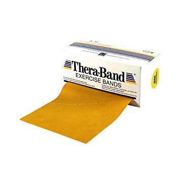 Thera-Band Elastisches Trainingsband, gold, 2.0 m Thera-Band Elastisches Trainingsband, gold, 2.0 m von Theraband
