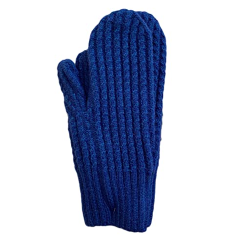 THINCAN Handschuhe, Weiche Häkelhandschuhe zum Fahren, Vollfinger-Fäustlinge, einfarbige Strickhandschuhe von THINCAN