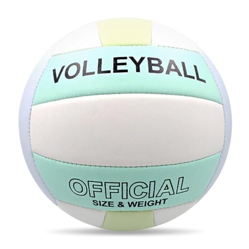 THINCAN Volleybälle, offizielle Größe 5, wasserdicht, weich, Sand-Volleybälle, Strand, Spiel, Übung, Volleybälle, Sport, PU von THINCAN