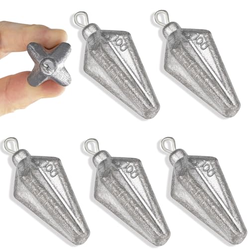 THKFISH Angelblei Set, Laufblei Angeln Set für Salzwasser, Dropshot Blei Set zum Brandungsangeln, Blei Angeln 2-5oz THKFISH Angelblei Set, Laufblei Angeln Set für Salzwasser, Dropshot Blei Set zum Brandungsangeln, Blei Angeln 2-5oz von THKFISH