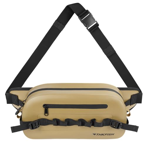 THKFISH Angeltasche Wasserdicht Hüfttasche IPX8, Bauchtasche Wasserdicht mit Luftdichtem Reißverschluss,für Outdoor-Fliegenfischertasche,Laufen, Sport im Freien, Training THKFISH Angeltasche Wasserdicht Hüfttasche IPX8, Bauchtasche Wasserdicht mit Luftdichtem Reißverschluss,für Outdoor-Fliegenfischertasche,Laufen, Sport im Freien, Training von THKFISH