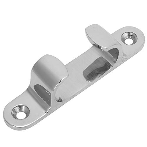 TIKATARER Cleat Line Chock, 316 Edelstahl Bug Chock Straight Cleat Line Marine Boat Yacht Hardware (4 Zoll) von TIKATARER