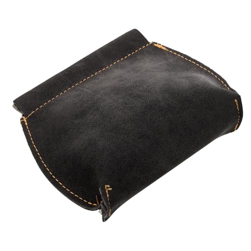 TINEASUR Herren-geldbörse Herren Geldbörse Vintage Geldbörse Tragbare Brieftasche Geldbörse Für Männer Vintage Kleine Geldbörse Vintage-geldbörse Tragbare Geldbörse Black Pu von TINEASUR