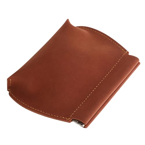 TINEASUR Herren-geldbörse Herren Kleine Geldbörse Vintage Geldbörse Tragbare Geldbörse Für Männer Herren Geldbörse Vintage Kleine Geldbörse Bifold-geldbörse Für Herren Pu Light Brown von TINEASUR