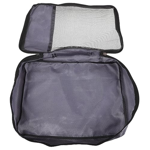 TINEASUR Reise-Aufbewahrungstasche Schlafsack Gepäck-Organizer-Taschen für die Reise Storage Pockets Storage Bags Reisebrieftasche Geldbörsen Taschen zur Organisation von Gepäck Stoff Grey von TINEASUR