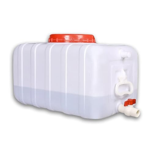 TINGMIAN Große Wasserspeichertanks Kunststoff Notwasserspeicher 50L/80L/110L/200L Camping- Und Wanderwasserbehälter, Multifunktionstank(80L/21gallon) von TINGMIAN