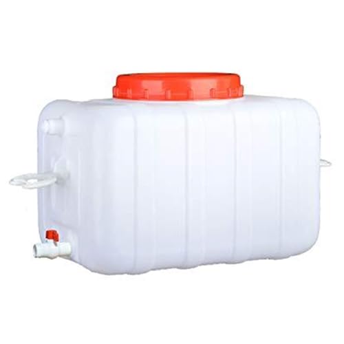 TINGMIAN Wasserspeicher Kunststoff Lebensmittelqualität Tragbarer Wassertank mit Griff Und Eimer Wasserspeicherbehälter Außenbereich mit Großer Kapazität(75L) von TINGMIAN