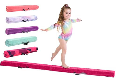 Schwebebalken für zuhause – Erstaunliche Balance-Ausrüstung für Kinder zu Hause – Wildlederimitat, hochdichter EVA-Schaum – Größen 210 cm/240 cm/270 cm – Lernkarten, Tragegurte, Tragetasche Schwebebalken für zuhause – Erstaunliche Balance-Ausrüstung für Kinder zu Hause – Wildlederimitat, hochdichter EVA-Schaum – Größen 210 cm/240 cm/270 cm – Lernkarten, Tragegurte, Tragetasche von TINY TUMBLERS