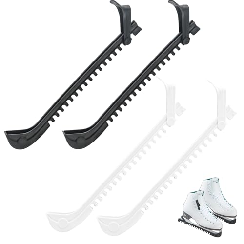 2 Paar Kufenschoner Schlittschuhe, Verstellbarer Kufenschoner Eishockey, Sport Hockey Blade Guards Universal Schoner für Schlittschuhkufen, Eiskunstlauf Kufenschoner für Kinder und Erwachsene 2 Paar Kufenschoner Schlittschuhe, Verstellbarer Kufenschoner Eishockey, Sport Hockey Blade Guards Universal Schoner für Schlittschuhkufen, Eiskunstlauf Kufenschoner für Kinder und Erwachsene von TIVUNORON