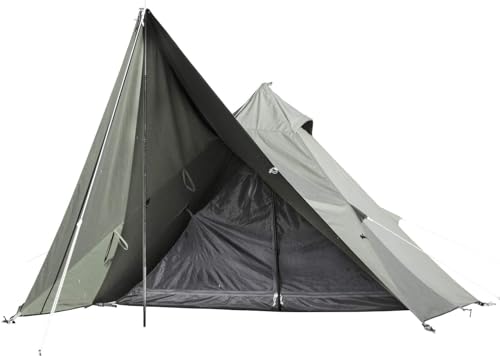 TIYASTUN Tipi Zelt Outdoor 1 Mann Zelt Hot Tent, Baumwollzelt, Tipi Zelt Camping Campingzelt 1 Personen Zelt Polycotton/Leinwand TIYASTUN Tipi Zelt Outdoor 1 Mann Zelt Hot Tent, Baumwollzelt, Tipi Zelt Camping Campingzelt 1 Personen Zelt Polycotton/Leinwand von TIYASTUN