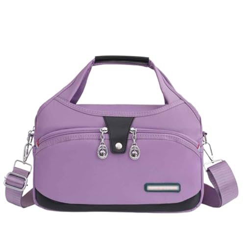 TJDKKYH Beautifuldeer Anti-Diebstahl-Handtasche, modische Anti-Diebstahl-Handtasche (One Size,Taro Purple) von TJDKKYH