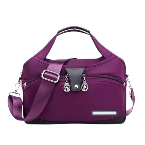 TJDKKYH Beautifuldeer Anti-Diebstahl-Handtasche, modische Anti-Diebstahl-Handtasche (elegantes Violett, Einheitsgröße) von TJDKKYH