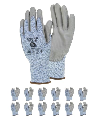 TK Gloves SHARK BLUE/Montage-Handschuhe Schnittschutz/Größe 07, 12 Paar/Montagehandschuhe/Schnittfeste Handschuhe Arbeitshandschuhe TK Gloves SHARK BLUE/Montage-Handschuhe Schnittschutz/Größe 07, 12 Paar/Montagehandschuhe/Schnittfeste Handschuhe Arbeitshandschuhe von TK Gloves
