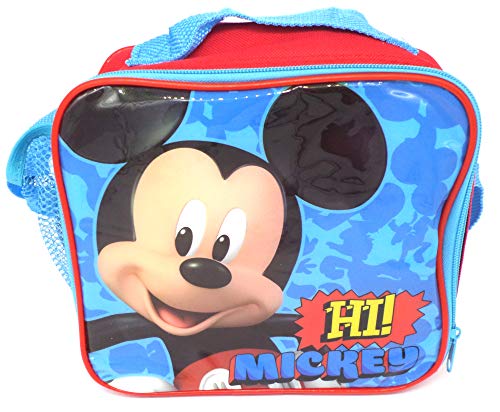TDL Disney Mickey Mouse Isolierte Kühltasche - Offiziell Lizensiert - 20 x 18 x 9 cm - Zip-Verschluss - Tragegurt - Insulated Lunch Bag TDL Disney Mickey Mouse Isolierte Kühltasche - Offiziell Lizensiert - 20 x 18 x 9 cm - Zip-Verschluss - Tragegurt - Insulated Lunch Bag von TLD