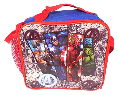 TDL Marvel Avengers Isolierte Kühltasche - Offiziell Lizensiert - 20 x 18 x 9 cm - Zip-Verschluss - Tragegurt - Insulated Lunch Bag TDL Marvel Avengers Isolierte Kühltasche - Offiziell Lizensiert - 20 x 18 x 9 cm - Zip-Verschluss - Tragegurt - Insulated Lunch Bag von TLD