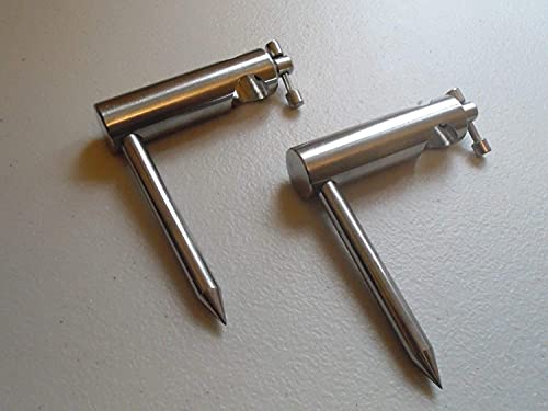 TMC Bankstick-Stabilisator aus Edelstahl, 16 m Durchmesser, 8 cm Beine, 2 Stück TMC Bankstick-Stabilisator aus Edelstahl, 16 m Durchmesser, 8 cm Beine, 2 Stück von TMC