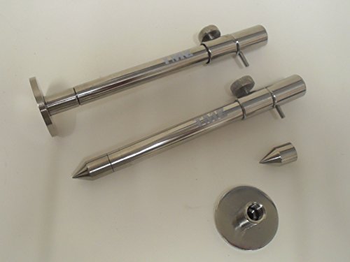 TMC Banksticks aus Edelstahl, austauschbar, 15–23 cm, 2 Stück TMC Banksticks aus Edelstahl, austauschbar, 15–23 cm, 2 Stück von TMC