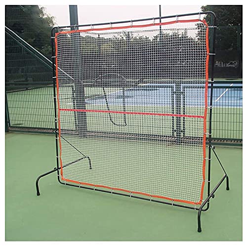 Tennis-Rebound-Netz, tragbares Tennis-Rebound-Netz, Rebound-Wand für Tennis- und Schlägersport-Ballrückwand, Tennis-Rebounder für Teenager, Tennisnetz für das Training im Innen- und Außenber von TMDFDG