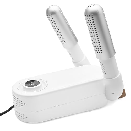 TNSLAND Schuhtrockner Elektrisch, Schuh Trockner, Schuhtrockner mit intelligenter Timer, Wärmegebläse, 180°verstellbares Gestell, Shoe Dryerfür Schuhe Handschuhe Hüte Socken Skistiefel (EU-Stecker) TNSLAND Schuhtrockner Elektrisch, Schuh Trockner, Schuhtrockner mit intelligenter Timer, Wärmegebläse, 180°verstellbares Gestell, Shoe Dryerfür Schuhe Handschuhe Hüte Socken Skistiefel (EU-Stecker) von TNSLAND