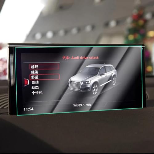 TNXPYXI 8,3-Zoll-Auto-GPS-Navigationsfolie, LCD-Bildschirm, Schutzfolie aus gehärtetem Glas, Kratzfeste Folie, passend für Audi Q7 2016–2019 von TNXPYXI