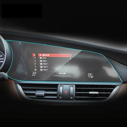 TNXPYXI 8,8-Zoll-Auto-GPS-Navigations-LCD-Bildschirmschutzfolie, kratzfester Displayschutz, geeignet für Alfa Romeo Giulia 2015–2023 von TNXPYXI