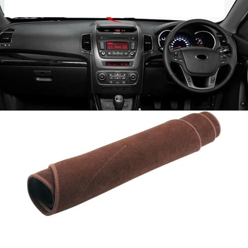 TNXPYXI Auto-Armaturenbrett-Abdeckung, Instrumententisch, Sonnenschutzmatte, passend für Kia Sorento 2 XM 2013 2014, Zubehör von TNXPYXI