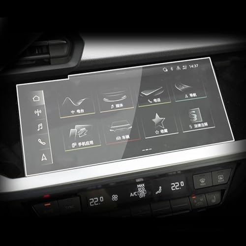 TNXPYXI Auto-GPS-Navigation, LCD-Bildschirm, gehärtetes Glas, Schutzfolie, Kratzfest, geeignet für Audi A3 8Y 2020–2023 Zubehör von TNXPYXI