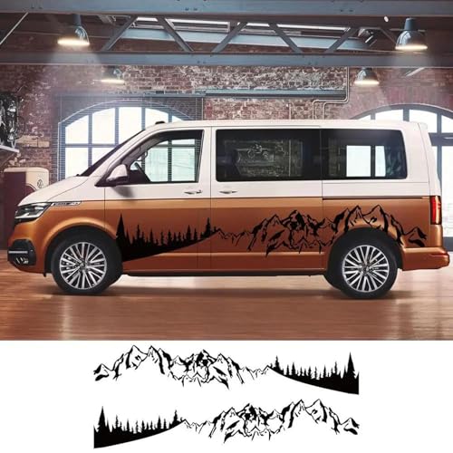 TNXPYXI Autoaufkleber, Vinyl-Aufkleber, passend für VW Transporter Bus T3 T4 T5 T6 Caravelle Multivan California Camper Van Autozubehör von TNXPYXI