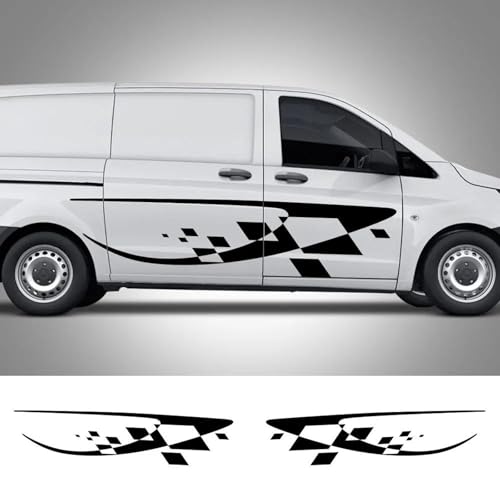 TNXPYXI Autoaufkleber, Wohnmobil-Grafiken, Vinyl-Aufkleber, passend für Benz Vito V-Klasse Viano W447 WV639 W638, Wohnmobil-Tuning-Zubehör von TNXPYXI