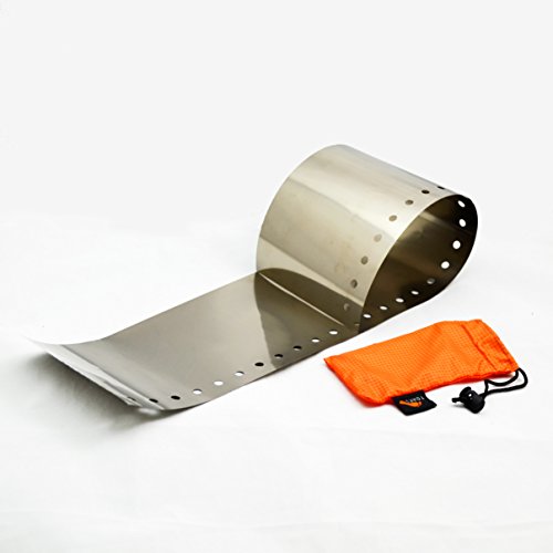 TOAKS Titanium Windschutz Gaskocher Campingkocher Windschutz Oven Zubehör WSC-01 TOAKS Titanium Windschutz Gaskocher Campingkocher Windschutz Oven Zubehör WSC-01 von TOAKS