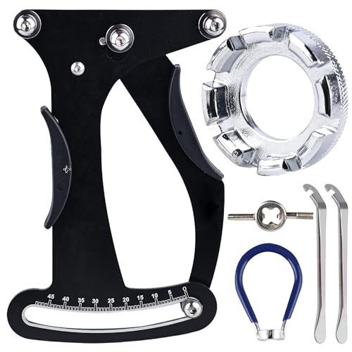 TOATELU Fahrrad Speichenschlüssel Profi Spannungsmesser Werkzeug Speichenspanner Nippelspanner Fahrrad Universal Akkurate Messung Speichenschlüssel Al-Legierung für Fahrradreifen Speichen, Schwarz TOATELU Fahrrad Speichenschlüssel Profi Spannungsmesser Werkzeug Speichenspanner Nippelspanner Fahrrad Universal Akkurate Messung Speichenschlüssel Al-Legierung für Fahrradreifen Speichen, Schwarz von TOATELU