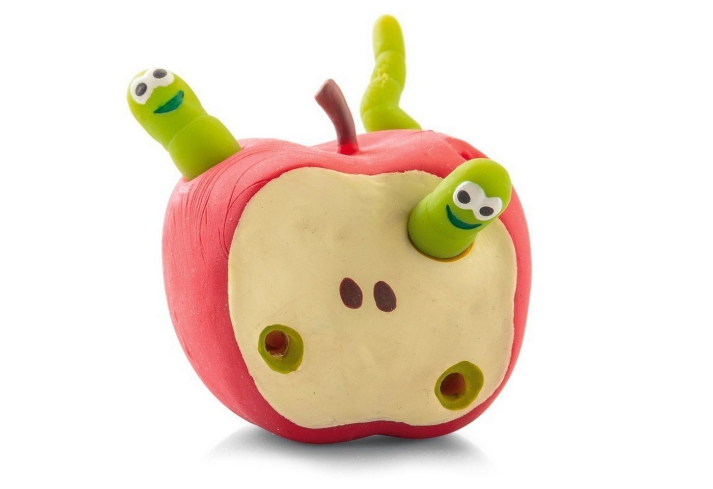 TOBAR Spielball Apfel mit Würmern Stressball TOBAR Spielball Apfel mit Würmern Stressball von TOBAR