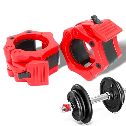 TOEECY 2 Stück Hantelverschlüsse Hantelstangen Verschluss 50mm, Hantel Schnellverschluss Barbell Clamp Langhantel Verschluss für Sicheres Training und Schnellwechsel Hantelscheiben TOEECY 2 Stück Hantelverschlüsse Hantelstangen Verschluss 50mm, Hantel Schnellverschluss Barbell Clamp Langhantel Verschluss für Sicheres Training und Schnellwechsel Hantelscheiben von TOEECY