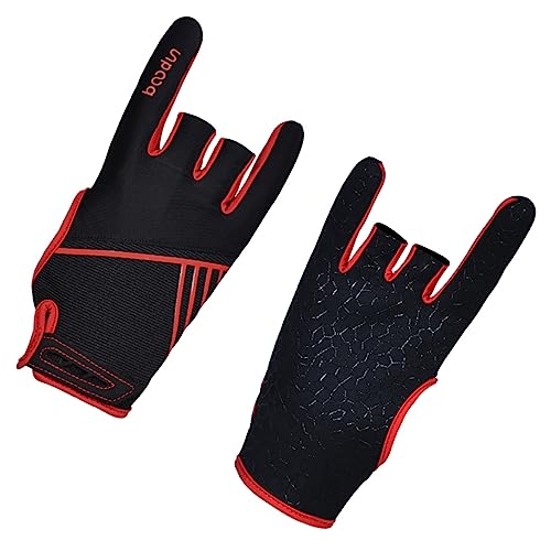TOGEVAL 1 Paar Bowling-Handschuhe Bowling Handschuhe Bowling zubehör Handschuhe für Autorennen atmungsaktive Handschuhe rutschfeste Sporthandschuhe Professionelle Bowlinghandschuhe rot TOGEVAL 1 Paar Bowling-Handschuhe Bowling Handschuhe Bowling zubehör Handschuhe für Autorennen atmungsaktive Handschuhe rutschfeste Sporthandschuhe Professionelle Bowlinghandschuhe rot von TOGEVAL