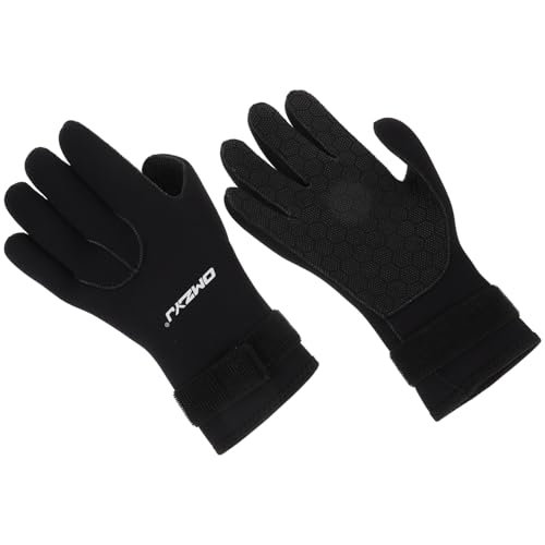 TOGEVAL 1 Paar Kratzfeste Tauchhandschuhe warme Fäustlinge warme Handschuhe Wassersport-Handschuhe thermohandschuhe Thermal Gloves rutschfeste Handschuhe zum Schwimmen Schnorchelhandschuhe von TOGEVAL