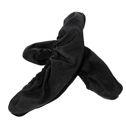 TOGEVAL 1 Paar Kufenabdeckungen Für Skatingschuhe Kufenschutz Für Rollschuhe Schlittschuhwächter Hockey Abdeckung Für Eislaufkufen Kufenabdeckung Für Eislaufschuhe Polyester Black von TOGEVAL