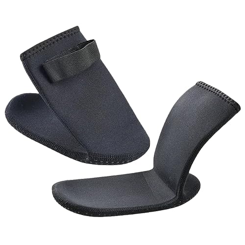 TOGEVAL 1 Paar Wärmesocken Zum Tauchen Schwimmsocken Unisex Winter Neopren Schwimmsocken Wasserdicht Und rutschfest Größe L Für Alle Wassersportarten von TOGEVAL