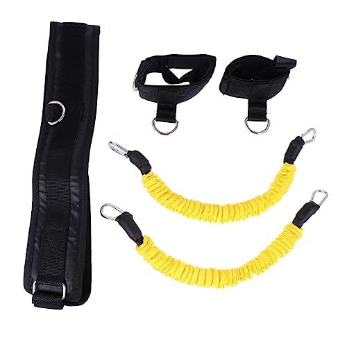 TOGEVAL 1 Satz Widerstandsband Fitness geräte fitnessgeräte Seiltraining fittnesgräte Elastischer Kordelzug Deep-Squat-Zugseil Sprungtrainer Beinmuskel Spannseil Trainingsmaterial Emulsion von TOGEVAL