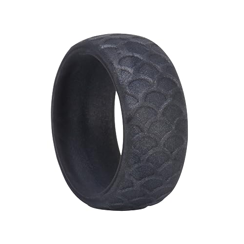 TOGEVAL 1 Stück Silikon Gelenkring Herrenringe Herrenring Ringe Für Männer Fingerring Für Sport Outdoor Sportring Sport Fingerring Silikon Fingerring von TOGEVAL