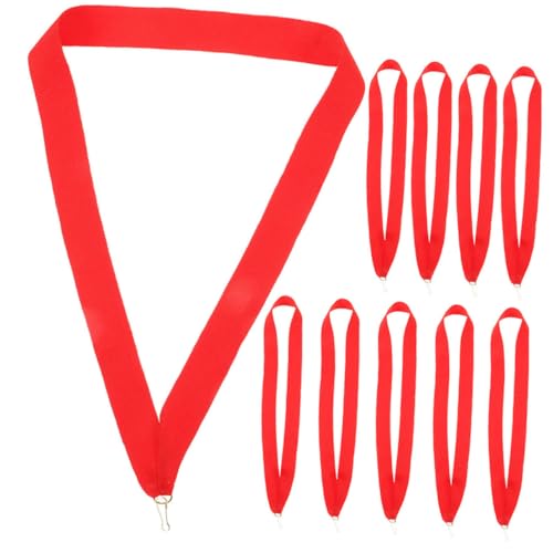 TOGEVAL 12 Stück Medaillenband Sackleinen Sportbänder Schleifenband Abzeichenhalter Schwarzes Schlüsselband Wettbewerbsbänder Goldmedaille Bündeln Spule Rosa Lanyards Gestell Rot Polyester TOGEVAL 12 Stück Medaillenband Sackleinen Sportbänder Schleifenband Abzeichenhalter Schwarzes Schlüsselband Wettbewerbsbänder Goldmedaille Bündeln Spule Rosa Lanyards Gestell Rot Polyester von TOGEVAL